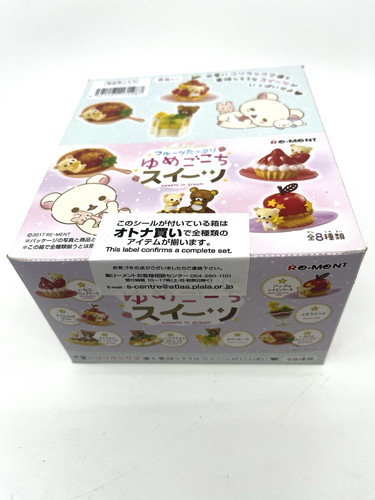 Rilakkuma Fruit Sweets in Dream Re-ment Miniatura Juego Completo de 8 Nuevos Precintados - Imagen 1 de 7