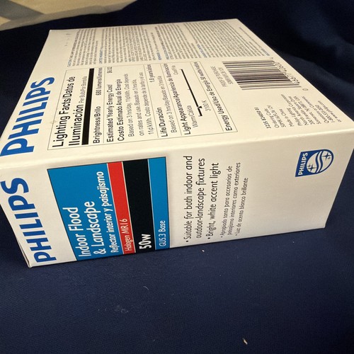 Philips Landscape & Indoor Flood 50-Watt MR16 12-Volt GU5.3 Incan Bulbs - Picture 3 of 3