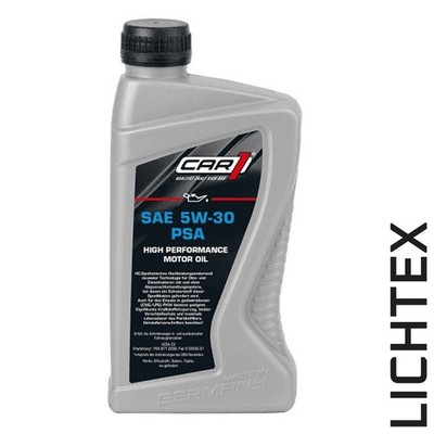 CAR1 Motorenöl SAE 5W-30 PSA 1 Liter High Performance Motor öl