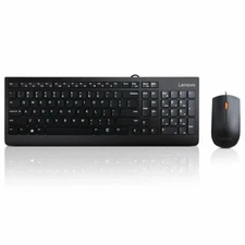 Lenovo 300 (GX30M39606) Wired Keyboard and Mouse Combo