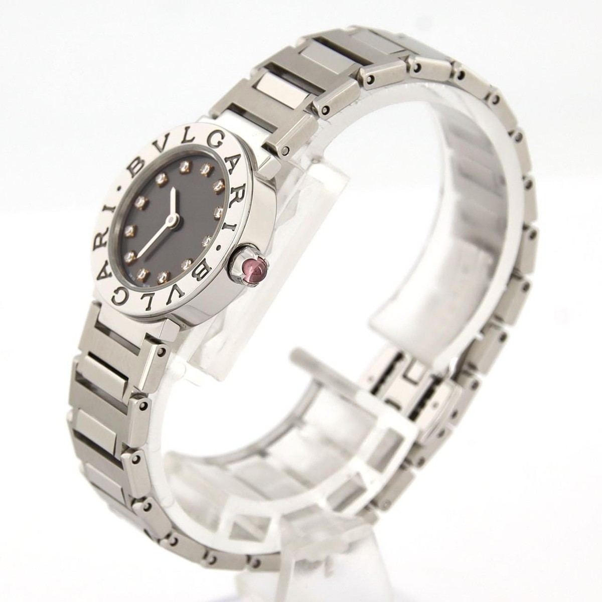 Bvlgari 12P Bb23S/Bbl23C6Ss/12/102942 Ss Quartz | eBay