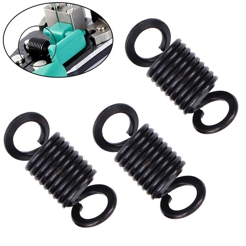 3 St��ck Federn Automatik Abisolierfeder LA815238 Ersatzteile Federteile schwarz