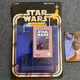 Star Wars NES | Limited Run Games | LR001 | Unpunched + NEW + Collector's Card
