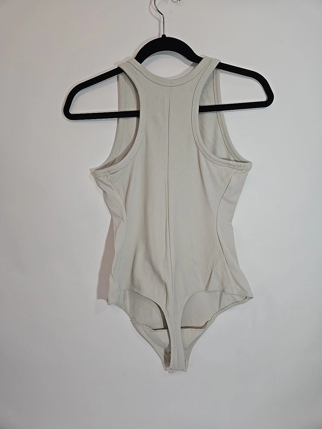 athleta sleeveless bodysuit ribbed stretchy racerback 