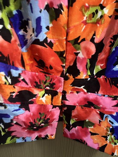 Blazer floral Danny & Nicole talla grande para mujer talla 18W - Imagen 2 de 5
