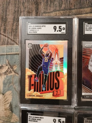 LeBron James Basketball GRADED Parallel Insert Card Lot Lakers🔥SGC 9.5 MINT+🔥 - Bild 3 von 7