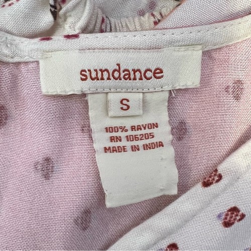 Sundance Women’s Sz S Patchwork Peasant Blouse Top Chrysalis Casual Boho - Picture 11 of 11
