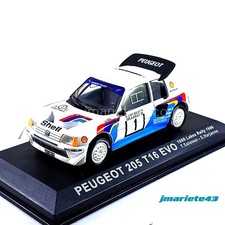 Peugeot 205 Turbo 16 E2 #1 T. Salonen - S. Harjanne 1000 Lagos 1986 1:43