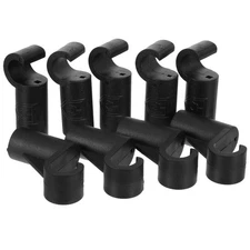 20 Pcs Pipe Connectors Closet Rod Support Organization Accessories