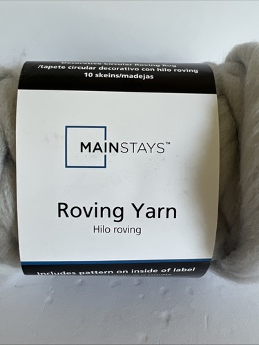 Vorgarn silbergrau Mainstays Neu #52469 Chunky Yarn Hilo Roving 26 Yards - Bild 3 von 8