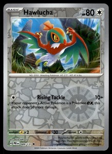HAWLUCHA [FOIL] - 089/131 - PRISMATIC EVOLUTIONS PRE POKEMON REVERSE- NM