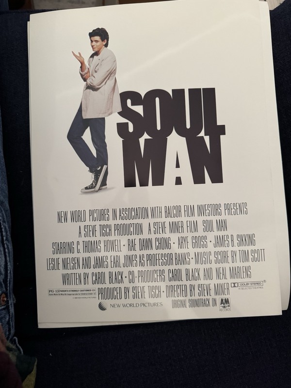 “Soul Man” Movie Press Kit (1986) - C. Thomas Howell, James Earl Jones