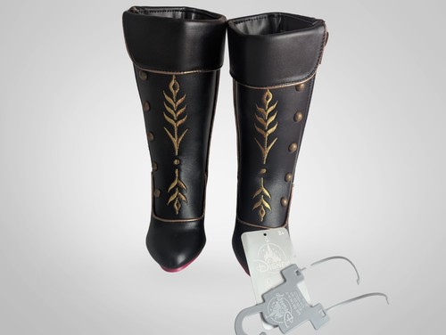 New Disney Store Anna Frozen Princess Boots Toddler Size 7/8 With Tags - Picture 1 of 5
