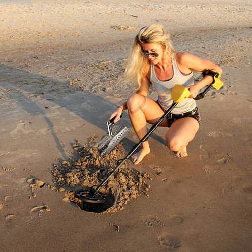 Metal Detector Sand Shovel Metal Detecting Tool Beach Underwater Treasure - Picture 4 of 8