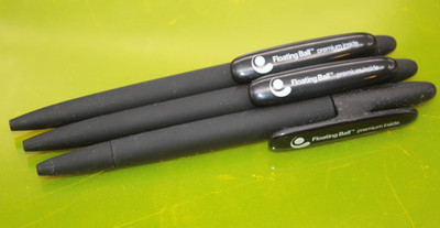 Prodir DS5 ballpoint pen * floating ball '' 3 pcs in black pen soft touch
