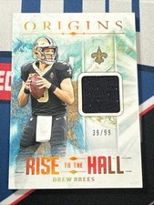 2024 Panini Origins - Rise to the Hall #RTH-DBR Drew Brees /99 (MEM)