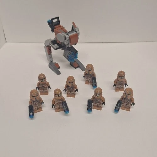 LEGO Star Wars Trooper Minifigures Complete Set with Walker Vehicle