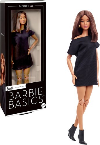 Mattel Sammlerstück - Barbie Basics Sammlerpuppe, Modell 01 mit brünetten Haaren - Bild 1 von 12