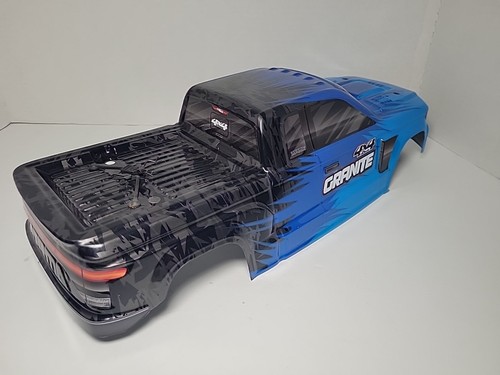 Arrma Granite 4X4 Body Blue In Great Shape - Picture 4 of 6