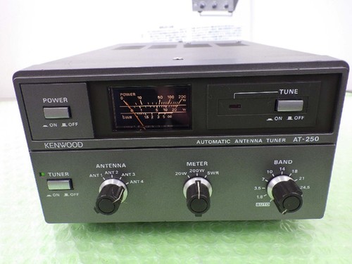 AT-250 KENWOOD Sintonizador Antena Automática Muy útil Funciona Probado desde Japón USADO - Imagen 10 de 12