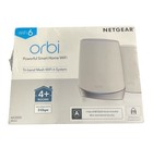 Netgear Orbi BN Whole Home Tri-Band Mesh Wifi 6 System, Router + Extender AX3000