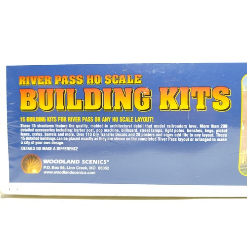 Woodland Scenics River Pass Kit #3 HO Scale 15 Building Structures S1487 - Picture 5 of 5