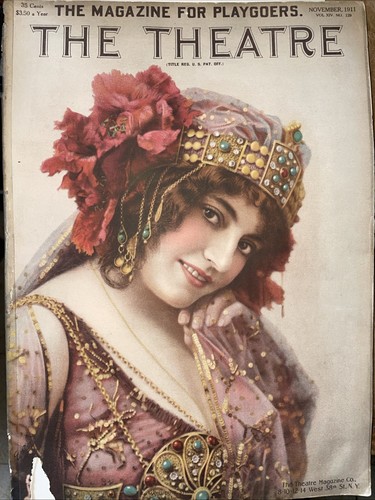 Mary Miles Minter Theatre Magazine 1911 Vintage