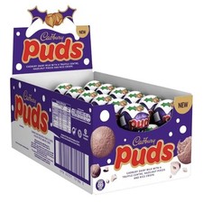 Cadbury Dairy Milk Christmas Puds Chocolate (Box of 48) BB 31/03/2026