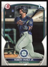 2023 Bowman Prospects Robert Perez Jr. #BP-124 Seattle Mariners