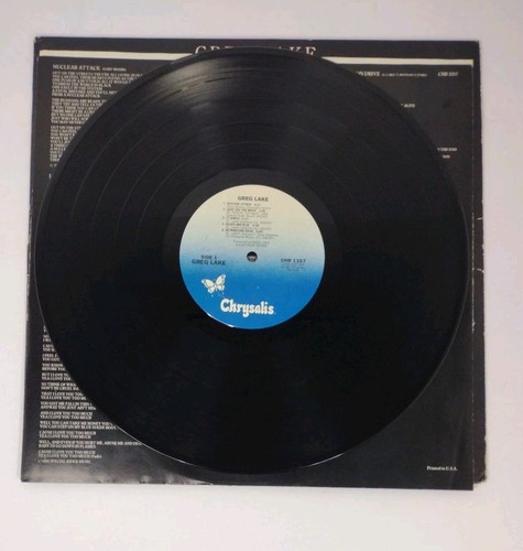 Greg Lake Self Titled Greg Lake CHR1357 Album LP Record Vinyl - Picture 5 of 19