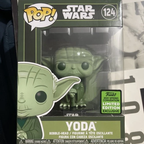 Funko Pop! VinylStar Wars Yoda - Emerald City Comic Con (ECCC) (Exclusive) #124