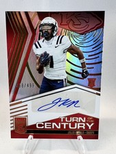 2025 Panini Donruss Elite JALEN ROYALS Turn Of The Century AUTO RC /499 Chiefs ￼