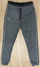 Women's Under Armour Favorite Skinny Jogger Pants Size S Carbon Heather Grey