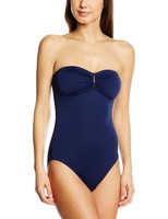 Uk 8, Blue - Bleu (bleu Marine), Morgan Women's Bergamo Maillot 1 Piìce Bustier Uk 8, Blue - Bleu (bleu Marine), Morgan Women's Bergamo Maillot 1 Piìce Bustier