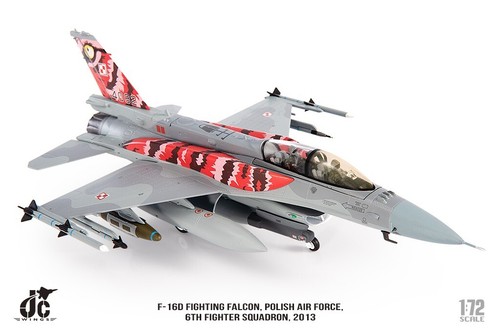 F-16D FIGHTING FALCON POLISH AIR FORCE 2013 - JC WINGS JCW72F16017 1/72 - Picture 9 of 23