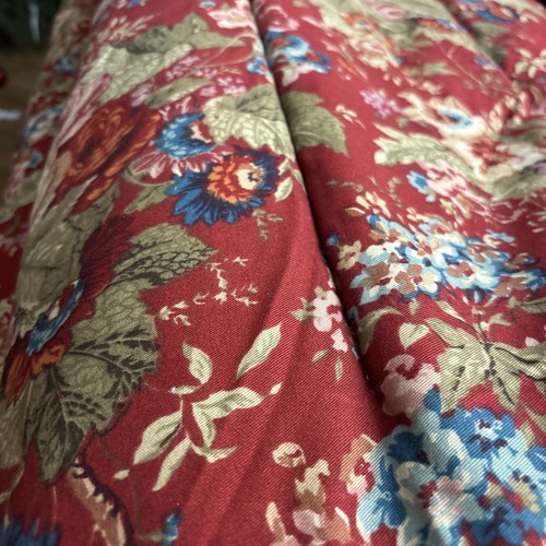 Ralph Lauren Chaps SUMMERTON HEAVY Queen Comforter Reversible Floral Tan - Picture 13 of 17