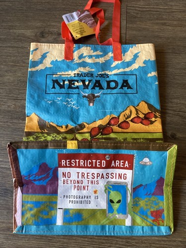 Borsa nuova Trader Joe’s Nevada riutilizzabile spesa Desert Alien - Foto 2 di 3