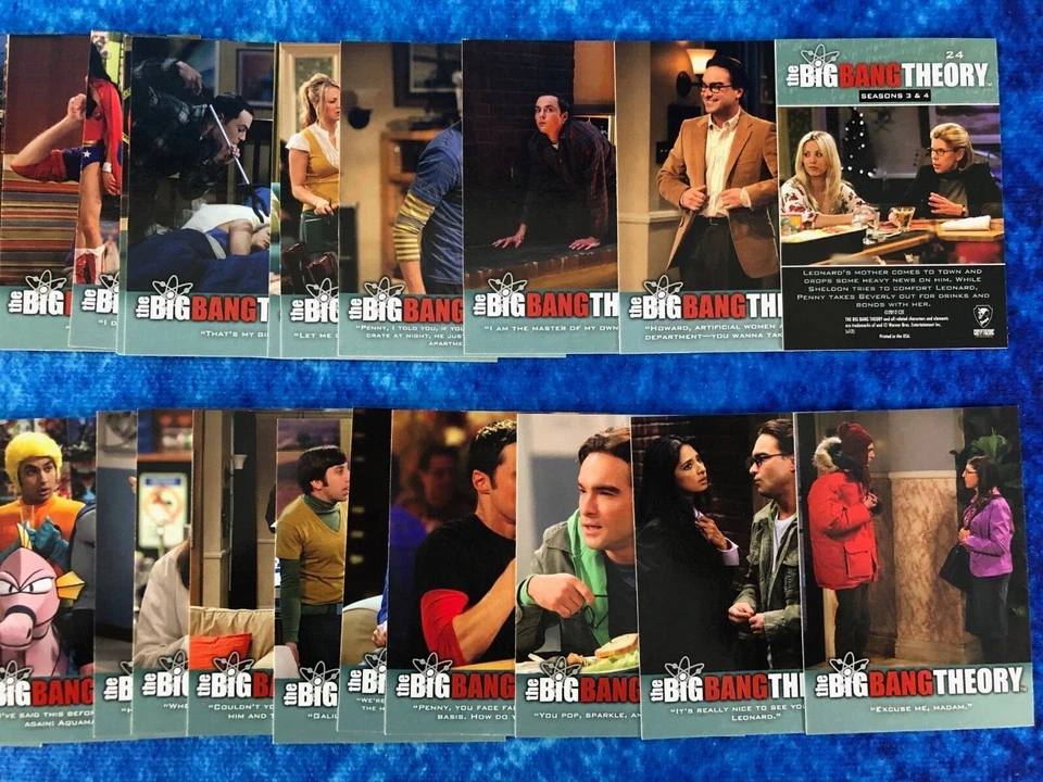 The Big Bang Theory Seasons 3&4 SINGLE Non-Sport Trading Card by Cryptozoic 2013 - Image 4 of 4