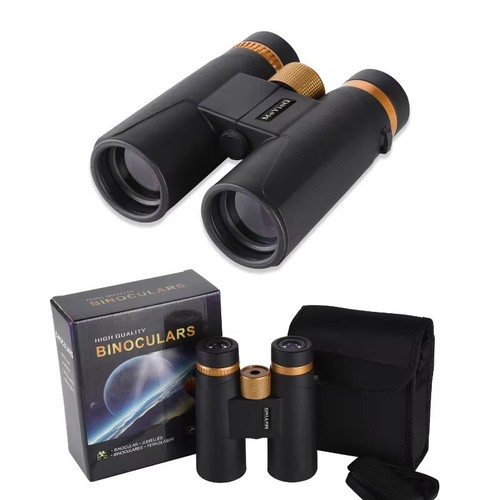 HD12x42 Binoculars Prism Powerful Optical Zoom Bak4 Travel Waterproof Telescope - Picture 2 of 8