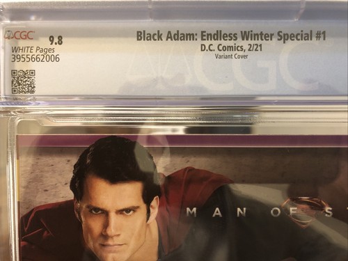 BLACK ADAM: Endless Winter Special #1 (Cover B BossLogic Variant) DC 12-23-2020 - Picture 8 of 9