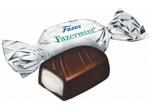 Fazer Mint Dark Chocolate With Mint Filling Candy Pcs in Bulk Made in Finland * - Picture 2 of 4