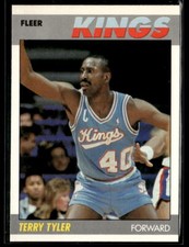 1987 Fleer #114 Terry Tyler   Basketball