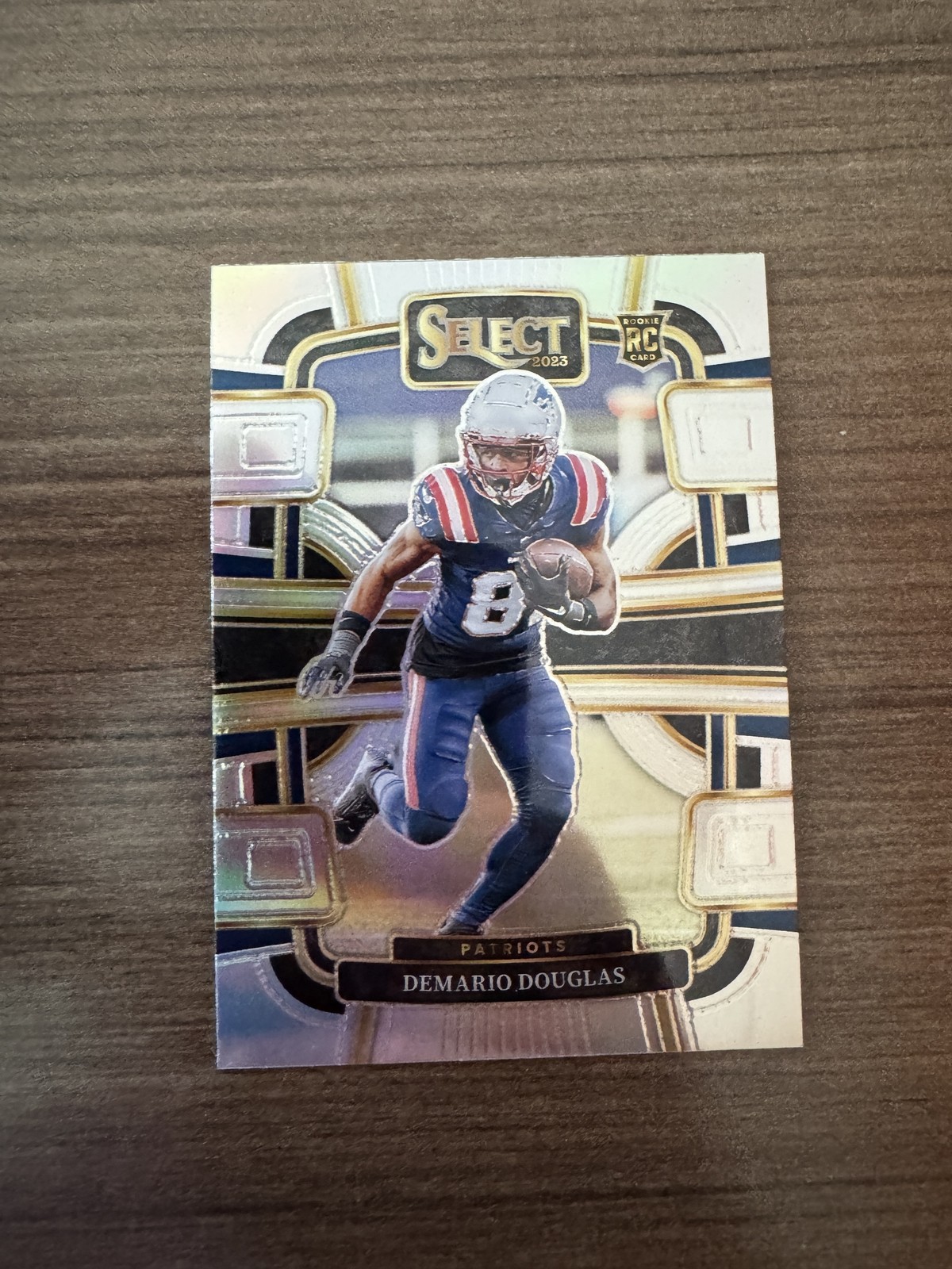 2023 Panini Select Demario Douglas Base Concourse Silver Prizm #68