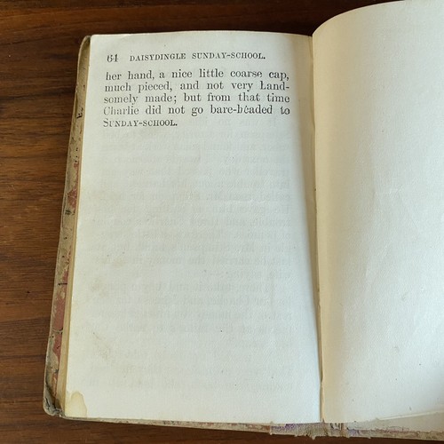 1849 American Sunday School Union The DAISYDINGLE Sunday-School Philadelphia ATQ - Picture 18 of 19