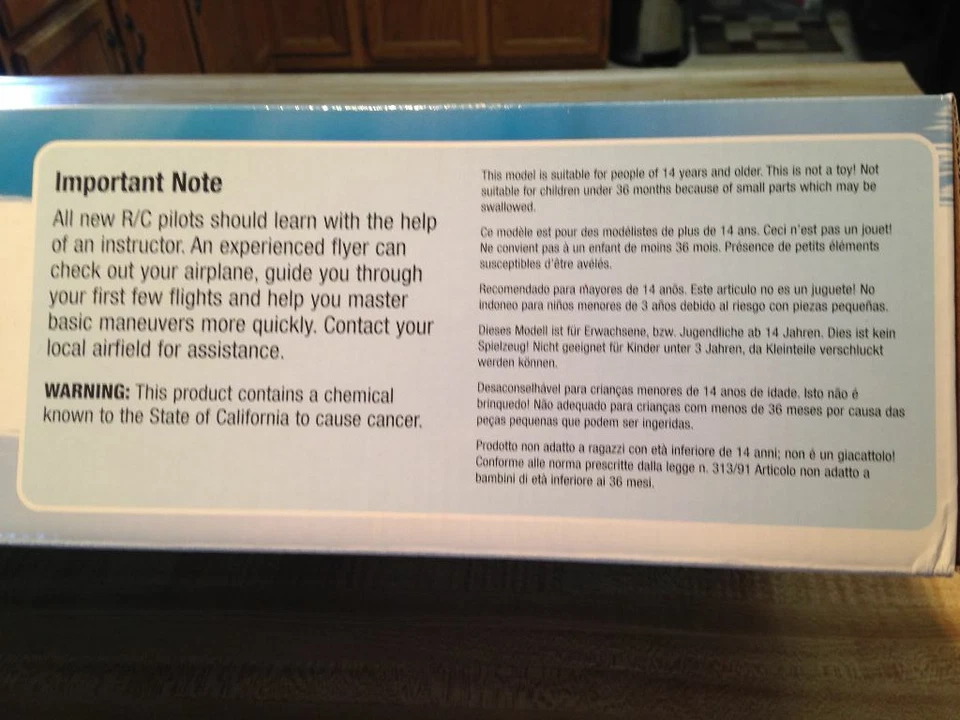 Avião Flyzone Ventura RC Sport Glider - Versão RTF - Imagem 4 de 4