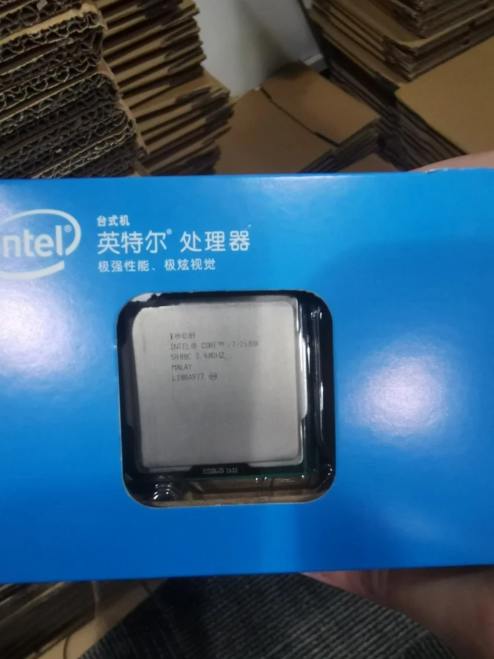 Intel Core i7-2600K 3.4 GHz Quad-Core Processor 8 MB Cache Socket LGA 1155 CPU - Image 3 of 4