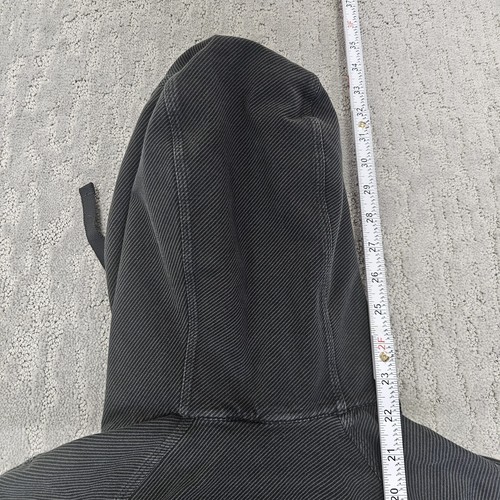 Lululemon After Asana Womens Full Zip Gray Jacket Thumb Holes Sz 4 - Picture 7 of 9