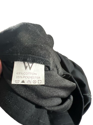 Zenwill Tapered Workout Running Pants Joggers Mens Size MEDIUM Black - Picture 6 of 7