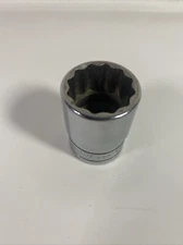 Snap On Tool USA 13/16" SAE Flank Drive Shallow Socket 1/2" Drive 12 Point SW261
