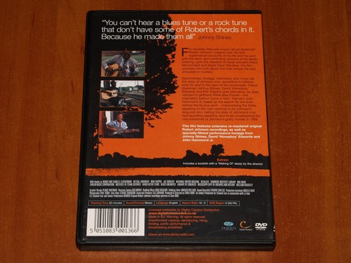 THE SEARCH FOR ROBERT JOHNSON DVD LIVE PERFORMANCE RARE FOOTAGE DOCUMENTARY New - Picture 2 of 2